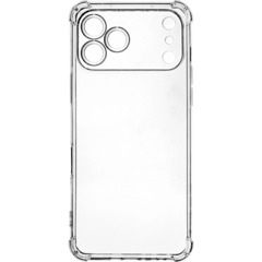 Чехол клип-кейс PERO силик. для Apple iPhone 17 Pro Max прозрачн. усиленный