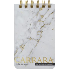 Блокнот BV CUTE A6- 100л линейка гребень CARRARA 3-100-005/07