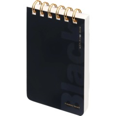 Блокнот BV CUTE A6- 100л линейка гребень BLACK 3-100-005/18 - фото 2
