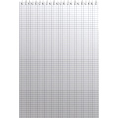 Блокнот А4 60л клетка гребень OFFICE ЧЕРНЫЙ 61361 - фото 2