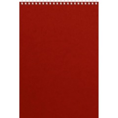 Блокнот А4 60л клетка гребень OFFICE КРАСНЫЙ 61377