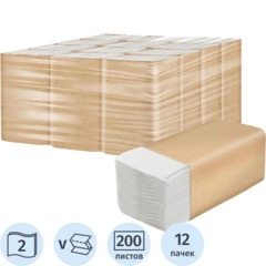 Полотенца бумажные д/дисп Focus Smart Vсл 2сл 200л12пач/уп_5103194/50204107