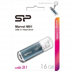 Флеш-память Silicon Power Marvel M01, 16Gb, USB 3.2 G1, с, SP016GBUF3M01V1B - фото 5