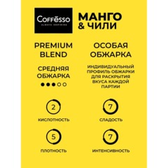 Кофе молотый в дрип-пакетах Coffesso Mango & Chili, 5штx10г - фото 4