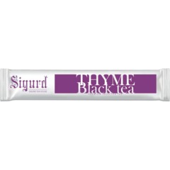 Чай в стиках Sigurd Thyme Black черный с Чабрецом 2гx100шт/уп - фото 2