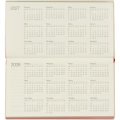 Еженедельник датированный 2027 IF 160x90мм 64л мягк Дереза I2094/white - фото 6