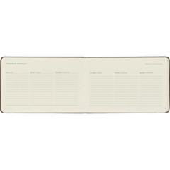 Еженедельник датированный 2027 IF 160x105 64л тверд с рез Шанс I2052/brown - фото 8