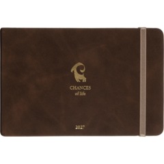 Еженедельник датированный 2027 IF 160x105 64л тверд с рез Шанс I2052/brown - фото 12