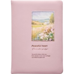 Ежедневник недатированный IF 140x200мм 160л тверд Краски I2000/pink