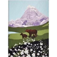 Ежедневник недатированный IF 140x200мм 160л мягк Родина I2008/Kamchatka