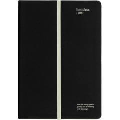 Ежедневник датированный 2027 IF 140x200 176л мягк рез Безгранич I1927/black - фото 15