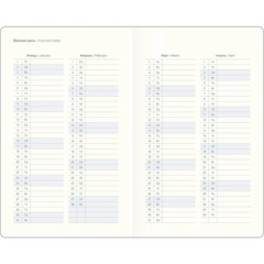 Еженедельник датированный 2027 IF 130x205 64л мяг рез Безгранич I2037/black - фото 2