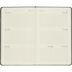 Еженедельник датированный 2027 IF 130x205 64л мяг рез Безгранич I2037/black - фото 9