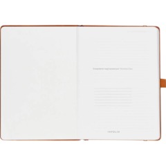 Ежедневник недатированный IF 140x200 160л твер рез Грация I1860/light-brown - фото 6