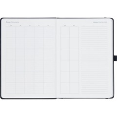 Ежедневник недатированный IF 140x200мм 160л тверд с рез Грация I1860/black - фото 8