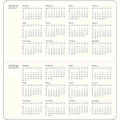 Еженедельник датированный 2027 IF 160x90мм 64л тверд Исследовать I2100/blue - фото 3