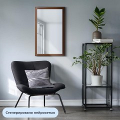 Зеркало KD_ настенное 1801 ОР-1. 600х1000 орех Зеркало KD_ настенное 1801 ОР-1. 600х1000 орех - фото 3