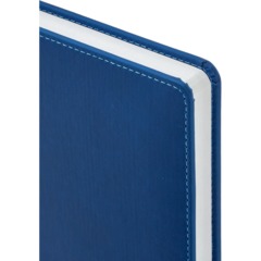 Ежедневник датированный 2027 А5+ ВЕЛЬВЕТ синий 3-123/01 - фото 2