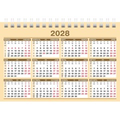 Календарь-домик настольный 2027 Дел.чел.160х105 Золото-Россия 12КД6гр_36444 - фото 16
