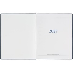 Еженедельник датированный 2027 Attache Вива А4 213х265мм 80л синий - фото 7