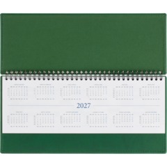Планинг датированный 2027 Attache Вива 303х150мм 60л зеленый - фото 4