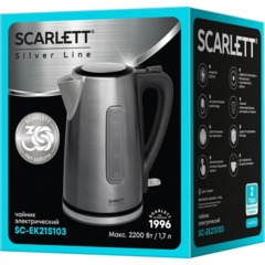 Чайник Scarlett SC-EK21S103, Silver Line - фото 7