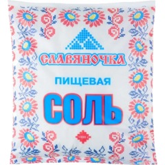 Соль Славяна помол №1, 1кгх30шт/уп