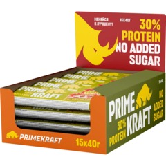 Батончик PRIMEKRAFT Фисташково-малиновый торт с выс содерж бел, 40гx15шт/уп - фото 2