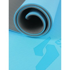 Коврик для фитнеса и йоги Start Up Blue/Gray р183х61х0,6см, 371126 - фото 3