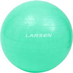 Мяч гимнастический с насосом Larsen HG-1 бирюзовый 55 см, 371178