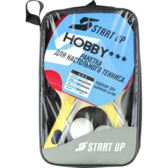 Набор для н/т (2 ракетки, 3 шар.) START UP BB01/3 star (8022), 150465 - фото 2