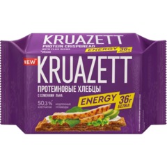 Хлебцы KRUAZETT Energy протеиновые с семенами льна, 150г