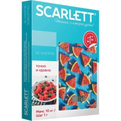 Весы кухонные Scarlett SC-KS57P78, Арбуз - фото 3
