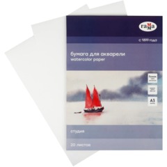Папка для акварели,20л.А3,ГаммаСтудия200г/м2,среднее зерно,30C03F720W - фото 4
