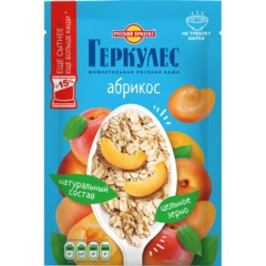 Каша Русский продукт Геркулес овсяная абрикосами 40гx30шт/уп - фото 2