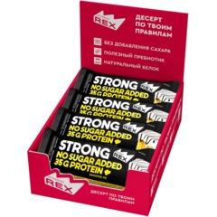 Батончик ProteinRex протеиновый STRONG Баноффи пай, 100гx12шт/уп