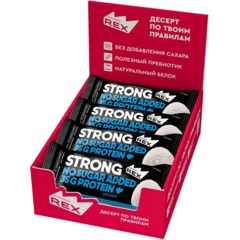 Батончик ProteinRex протеиновый STRONG Кокосовый, 100гx12шт/уп