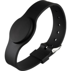 Браслет доступа (RFID-браслет) Bigtech EM-Marine, с застежкой чер(40шт/уп)