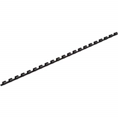 Пружины для переплета пластиковые Promega office 6мм черные 100шт/уп. - фото 2