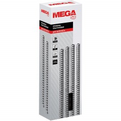 Пружины для переплета пластиковые Promega office 8мм черные 100шт/уп. Пружины для переплета пластиковые Promega office 8мм черные 100шт/уп. - фото 3