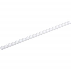 Пружины для переплета пластиковые Promega office 12мм белые 100шт/уп. Пружины для переплета пластиковые Promega office 12мм белые 100шт/уп. - фото 2