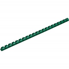 Пружины для переплета пластиковые Promega office 12мм зел. 100шт/уп. - фото 2