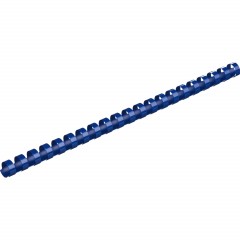 Пружины для переплета пластиковые Promega office 14мм синие 100шт/уп. - фото 2