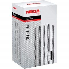 Пружины для переплета пластиковые Promega office 19мм белые 100шт/уп. Пружины для переплета пластиковые Promega office 19мм белые 100шт/уп. - фото 3