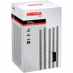 Пружины для переплета пластиковые Promega office 51мм белые 50шт/уп. Пружины для переплета пластиковые Promega office 51мм белые 50шт/уп. - фото 3
