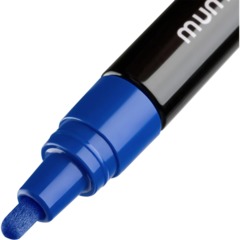 Маркер -краска MunHwa Professional Paint Marker синяя, 4мм, нитро-основа - фото 2