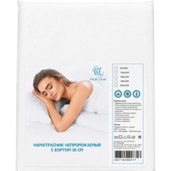 Наматрасник мулетон с бортом 160х200х25см - фото 2