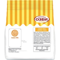 Крекер криспы Семейка ОЗБИ с сыром, 100гx12шт/уп - фото 3