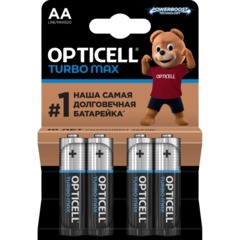 Батарейка Opticell Turbo Max AA 4шт/уп