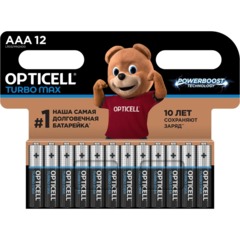 Батарейка Opticell Turbo Max AAA 12шт/уп